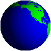 Rotating earth