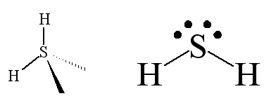 H2s molecular geometry  shape and bond angles   youtube