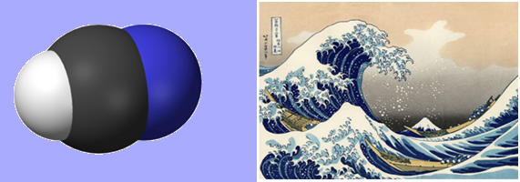 HCN & The Great Wave off Kanagawa
