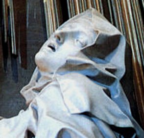 Bernini's statue The Ecstasy of St. Teresa of Avila.