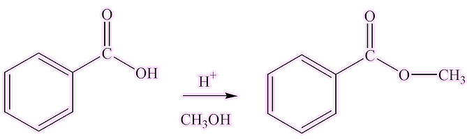 Fischer Synthesis of methyl benzoate