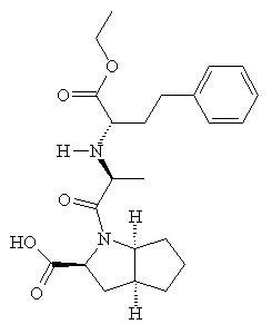 Ramipril structure