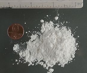 Cocaine hydrochloride powder