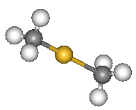 Dimethyl mercury - click for 3D VRML structure