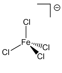 FeCl4- structure