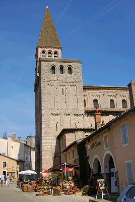 The Abbey at Tournus