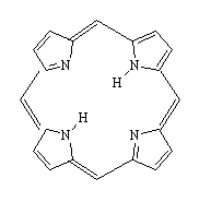 porphin - click for 3D structure