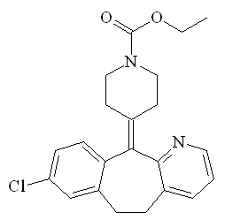 Loratadine - click for 3D VRML structure