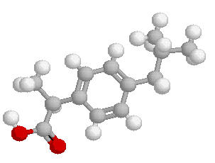 Ibuprofen - click for 3D structure