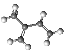 Isoprene - click for 3D structure