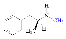 D-Methamphetamine - Click for 3D VRML structure