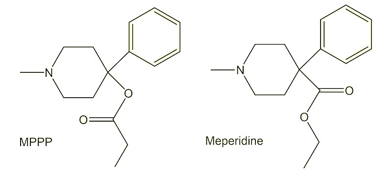MPPP and meperidene