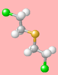 Click for 3D structure file of mustard gas