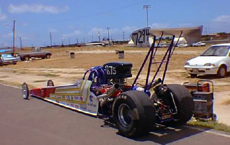 A dragster