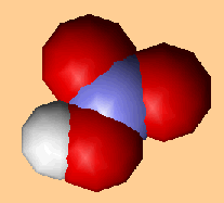 Nitric acid - click for 3D VRML structure