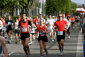 Marathon runners