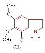 Mescalin - click for 3D structure