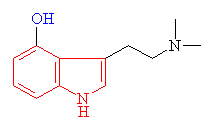 Psilocin - click for 3D structure