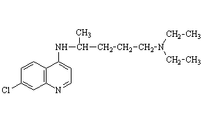 Chloroquine structure