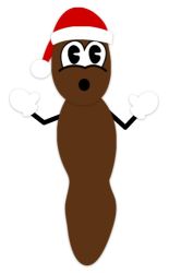 Mr Hankey from South Park - http://en.wikipedia.org/wiki/Mr._Hankey