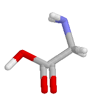 Glycine - click for 3D structure