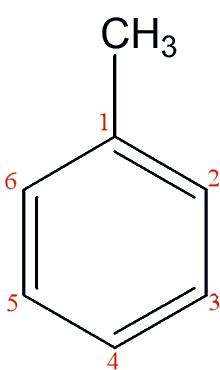 Toluene - click for 3 structure