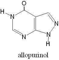 Allopurinol - click for 3D VRML structure