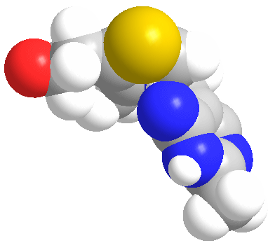 Vitamin B1 - spacefill model