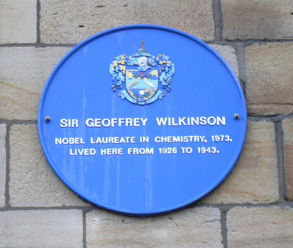 Wilkinson's plaque