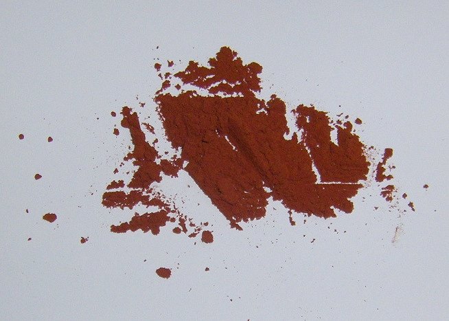 Photo of the catalyst powder