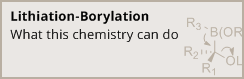 Lithiation-Borylation: What this chemistry can do