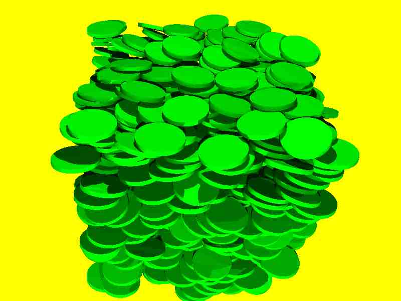 Nematic phase of colloidal platelets