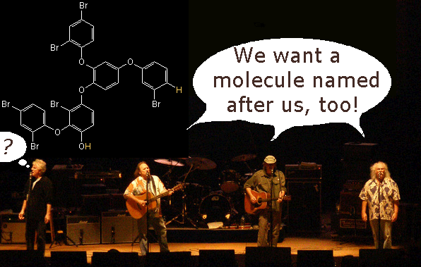 Crosby, Stills, Nash and Young... and molecule