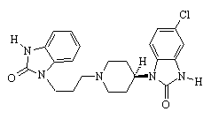 Domperidone (hic) - click for 3D structure