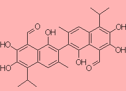 Gossypol - click for 3D structure