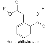 Homo-phthalic acid - click for 3D structure