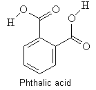 Phthalic acid - click for 3D structure