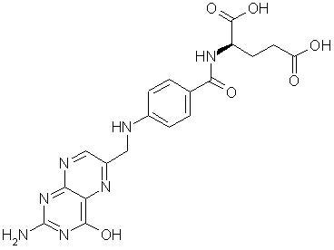 The Chemical Structure of Folic Acid