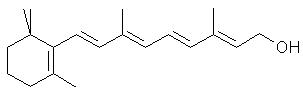 The Chemical Structure of Retinol