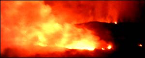Eruption of Mount Nyiragongo