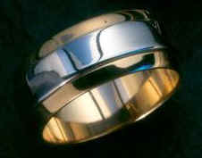 A platinum ring