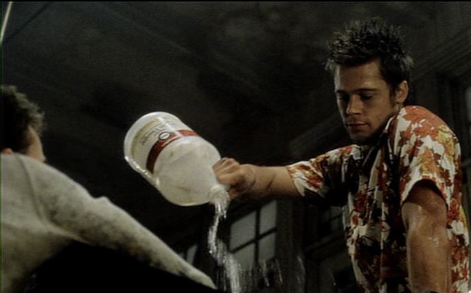 Image result for fight club sodium hydroxide