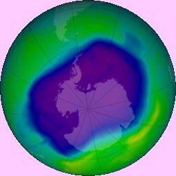 Antarctic ozone hole