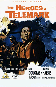 Movie poster for the Film Heroes of Telemark