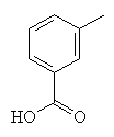 meta-toluic acid - click for 3D structure