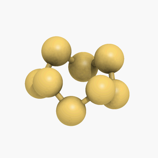 Structure of the S8 molecule