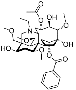 Aconitine - click for 3D structure