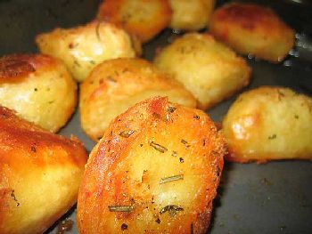 Roast potatoes