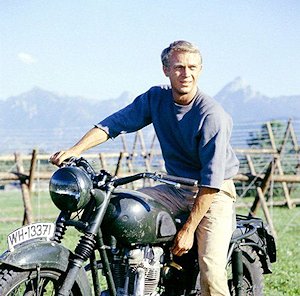 Steve McQueen in 'The Great Escape'