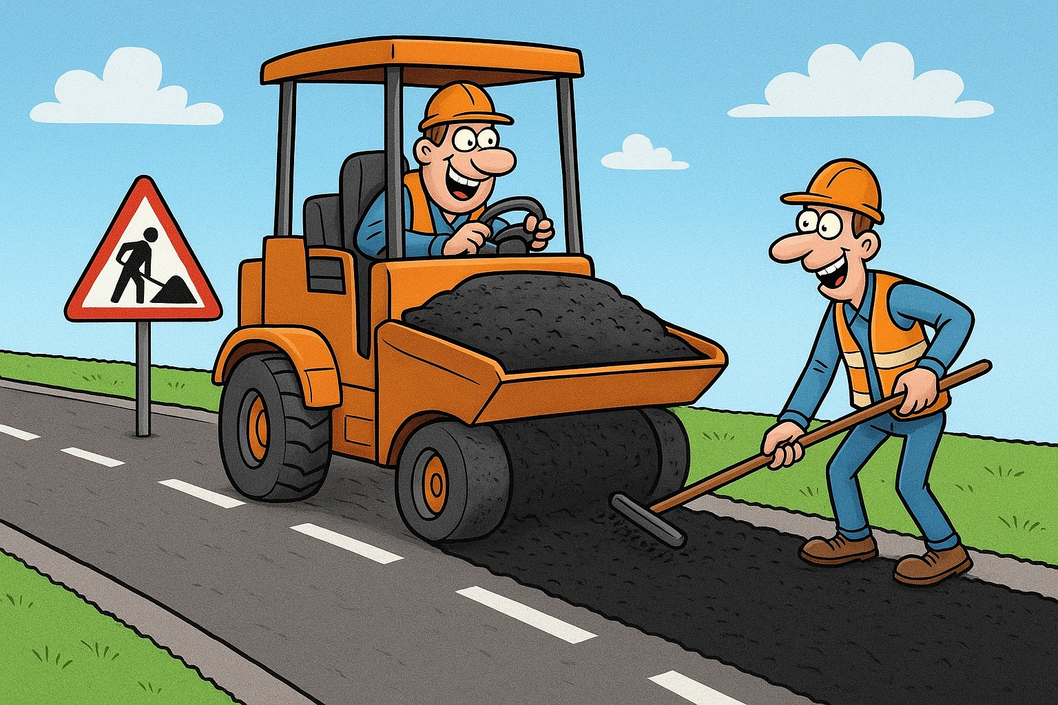 Would you like your asphalt?